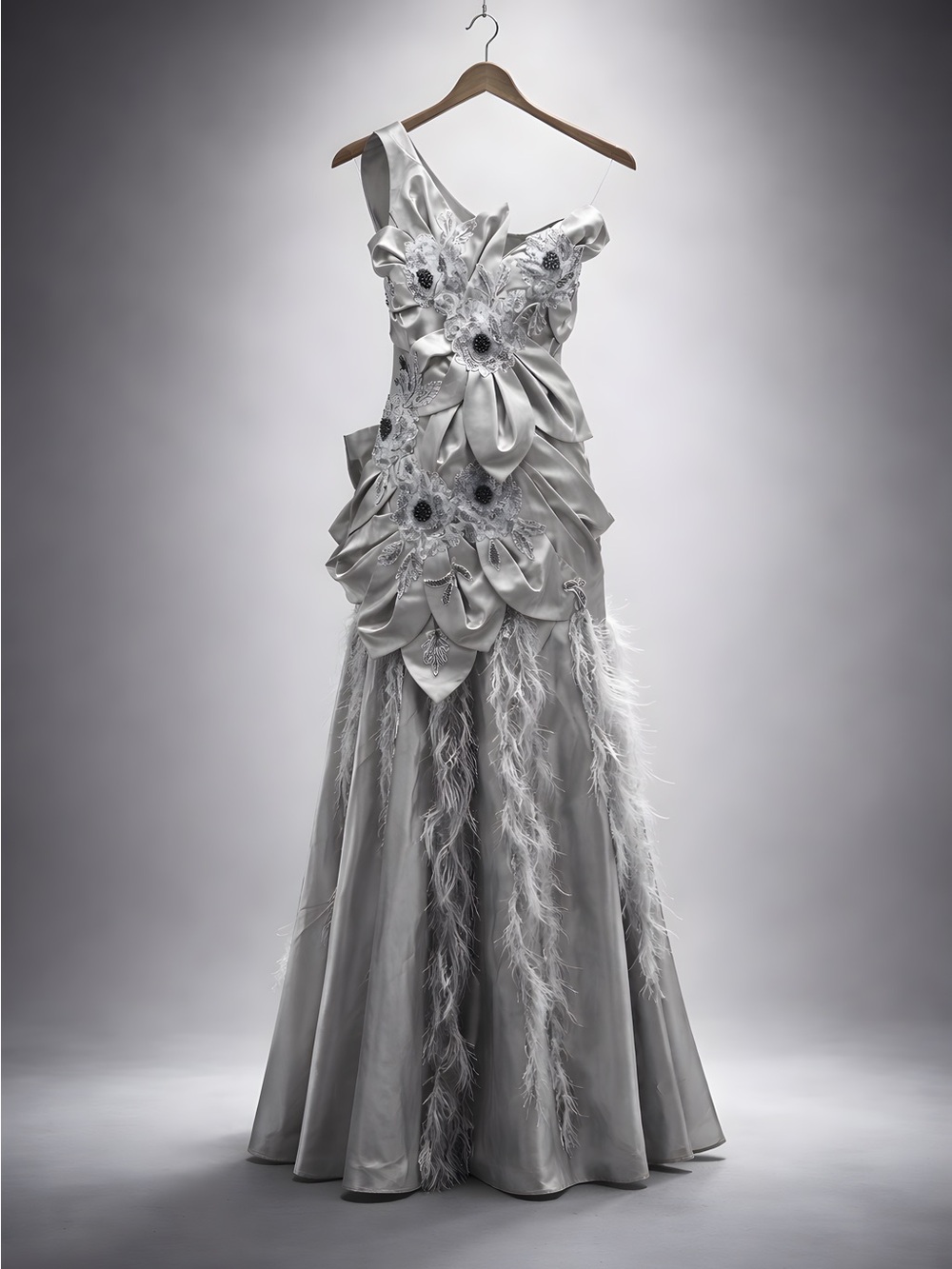RARE One-of-a-Kind "Lisbon" Handmade Gown